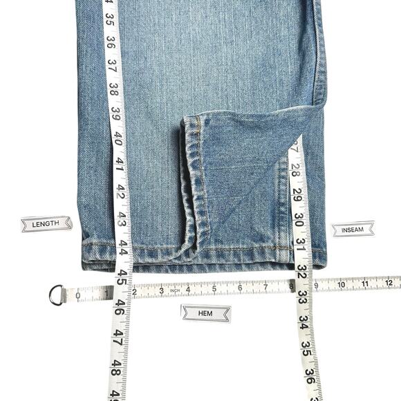 Polo Jeans Co. Ralph Lauren | Five Pocket C-5 Rugged Carpenter Jeans | Sz 36x32 - Picture 5 of 10